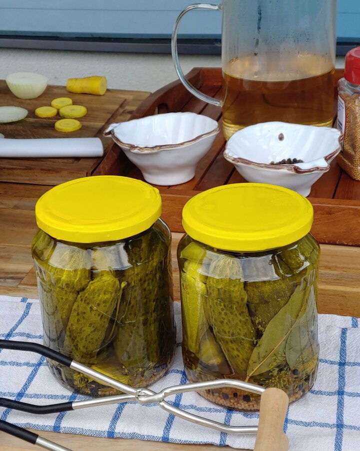 Nakládané okurky @petrazahradnici 🥒