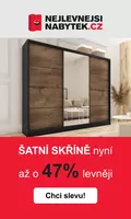 nejlevnejsinabytek.cz Q3 campaign skrine cz v2 sleva