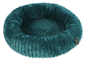 Tmavě zelený pelíšek pro psa ø 60 cm Dog Fantasy Stripe – Plaček Pet Products