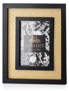 Mondex Fotorámeček ADI XI 10x15cm hnědý/černý