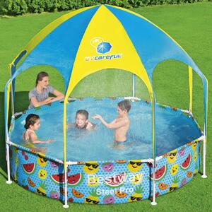 Nadzemní bazén se stříškou 244 x 51 cm BESTWAY 53332