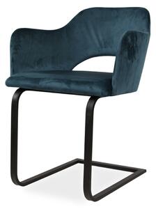 IBA Kovová jídelní židle M. Sydney (několik variant nohou) Potah: Látka, Varianta: M. Sydney 4 nohy, Područky: S područkami
