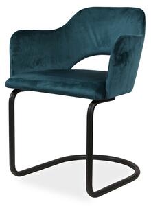 IBA Kovová jídelní židle M. Sydney (několik variant nohou) Potah: Látka, Varianta: M. Sydney 4V, Područky: S područkami