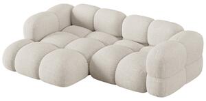 -25 % Dny MOMENTI– Cosmopolitan Design Béžová rohová pohovka Loretto 250 cm, levá