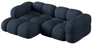 -25 % Dny MOMENTI– Cosmopolitan Design Tmavě modrá rohová pohovka Loretto 250 cm, levá