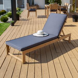 Dřevěné polohovací zahradní lehátko Roxane PATIO 47533