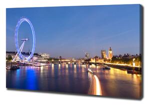 Foto obraz tištěný na plátně Londoy Eye Londýn oc-53327501