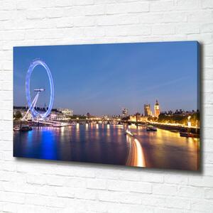 Foto obraz tištěný na plátně Londoy Eye Londýn oc-53327501
