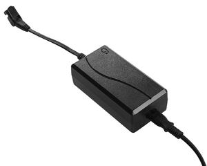 Sametové LED elektrické polohovatelné křeslo s USB portem šedé BERGEN
