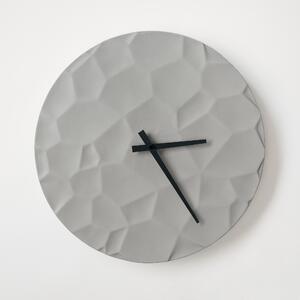ODLITO.CZ Měsíční kráter – betonové hodiny – nature – 50 cm Barva ručiček: Grafitové