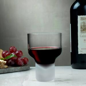 Nude designové sklenice na víno Contour