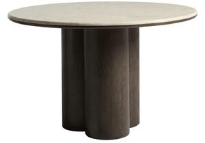 -25 % Dny MOMENTI– Unique Furniture Béžový mramorový jídelní stůl Piazze 120 cm