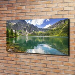 Moderní obraz canvas na rámu Mořské oko Tatry oc-54050852