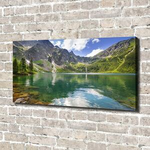Moderní obraz canvas na rámu Mořské oko Tatry oc-54050852