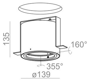 Aquaform designová vestavná svítidla Ring 111 230V