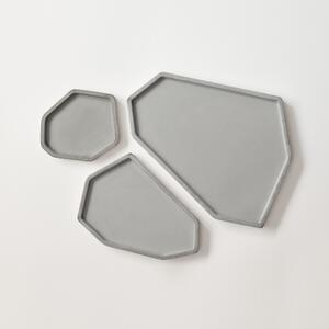 ODLITO.CZ Picasso – betonový tác – nature Velikost: SET