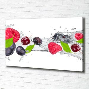 Foto obraz na plátně Ovoce a voda oc-54937958