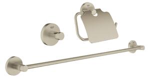 Grohe Essentials - Sada doplňků do koupelny 3 v 1, kartáčovaný nikl 40775EN1