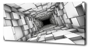 Foto obraz na plátně Tunel z krychlí oc-55216784