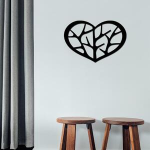 Dřevo života | Dřevěné srdce - STROM | Barva: Bílá | Rozměry (cm): 20x14