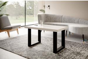 Konferenční stolek LOFT PROSTA 100x60 cm Černá Šedá