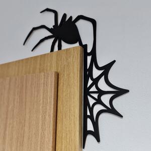 Dřevo života | Halloween dekorace PAVOUK | Rozměry (cm): 30x35 | Barva: Černá