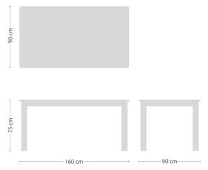 Jan Kurtz designové jídelní stoly Cana Table (160 x 90 cm)