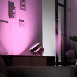 PHILIPS HUE Stolní chytrá LED stmívatelná lampa HUE IRIS s funkcí RGB, 8,1W, teplá bílá-studená bílá, černá 8719514264489