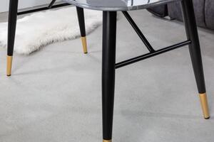Konferenční stolek PARIS 110 CM černý mramorový vzhled Nábytek | Obývací pokoj | Konferenční stolky | Všechny konferenční stolky