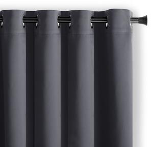 Tmavě šedý dimout závěs 140x175 cm Kierra – Restilo