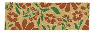 Rohožka z kokosového vlákna 40x120 cm Red & Green Floral – Artsy Doormats
