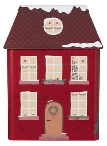 Plechová dóza Christmas House