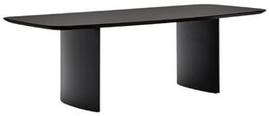 Černý lakovaný jídelní stůl Kave Home Litto 240 x 100 cm