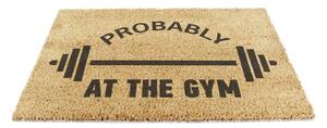 Rohožka z kokosového vlákna 40x60 cm Probably At The Gym – Artsy Doormats