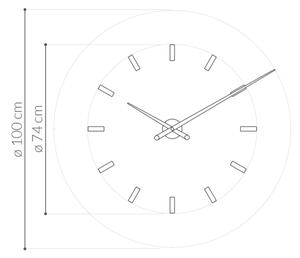 Nomon designové nástěnné hodiny Tacon Big 4
