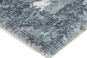 Šedý pratelný koberec běhoun 200x80 cm - Vitaus