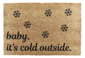 Rohožka s vánočním motivem z kokosového vlákna 40x60 cm Baby It's Cold Outside – Artsy Doormats