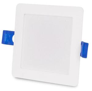 Vestavný LED panel 5W 430lm, denní, čtvercový, 9cm