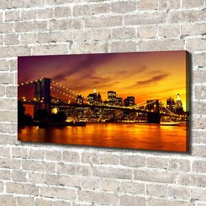 Foto obraz na plátně Brooklynský most oc-58655402