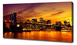 Foto obraz na plátně Brooklynský most oc-58655402