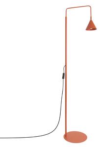 Sollux Lighting Stojací lampa NOX okrově červená