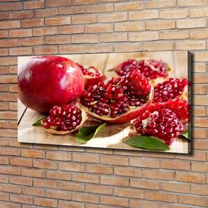 Foto obraz na plátně Granátové jablko listí oc-59972943