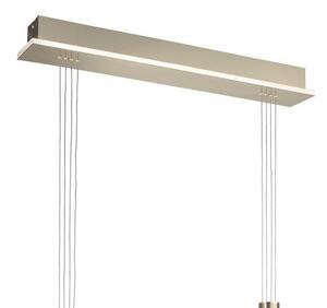 Paul Neuhaus Závěsné LED svítidlo Q-ETIENNE 25,5W, d. 65 cm, CCT 2700-5000K Barva: Mosaz
