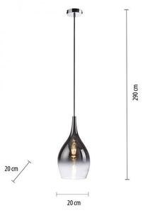 Paul Neuhaus Závěsné svítidlo PILULA, 1xE27, ø 20 cm