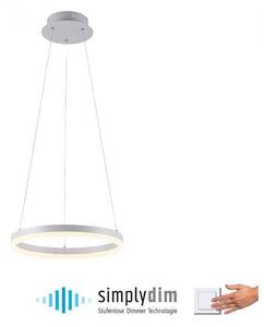 Paul Neuhaus Závěsné LED svítidlo TITUS, 31W, ø 40 cm, 3000K stmívatelné