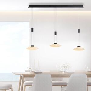 Paul Neuhaus Závěsné LED svítidlo LAUTADA, 26W, d. 116 cm, 3000K stmívatelné Barva: Černá
