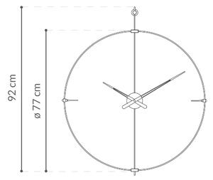 Nomon designové nástěnné hodiny Mini Bilbao