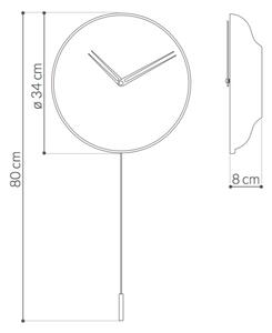 Nomon designové nástěnné hodiny Swing