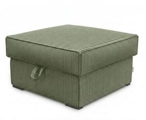 Taburet SMART COSARO s úložným prostorem 65x65 cm, mentolový