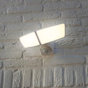 LED venkovní nástěnné světlo Artica bílá, senzor